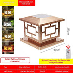 Solar LED Fence Lights with Remote Control - Digwee