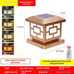 Solar LED Fence Lights with Remote Control - Digwee