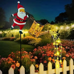 Solar - Powered Santa Claus LED Light - Digwee