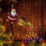 Solar - Powered Santa Claus LED Light - Digwee