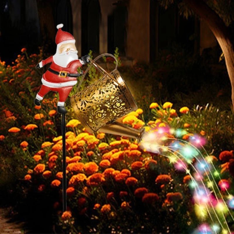Solar - Powered Santa Claus LED Light - Digwee