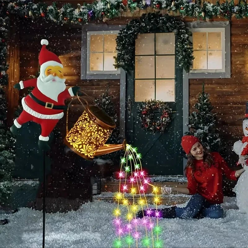 Solar - Powered Santa Claus LED Light - Digwee