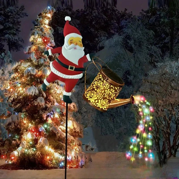Solar - Powered Santa Claus LED Light - Digwee
