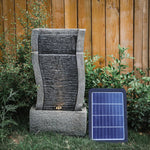 Solar Rockery Fountain with Pump for Gardens - Digwee