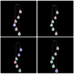 Solar Snowman Wind Chime Light for Gardens - Digwee