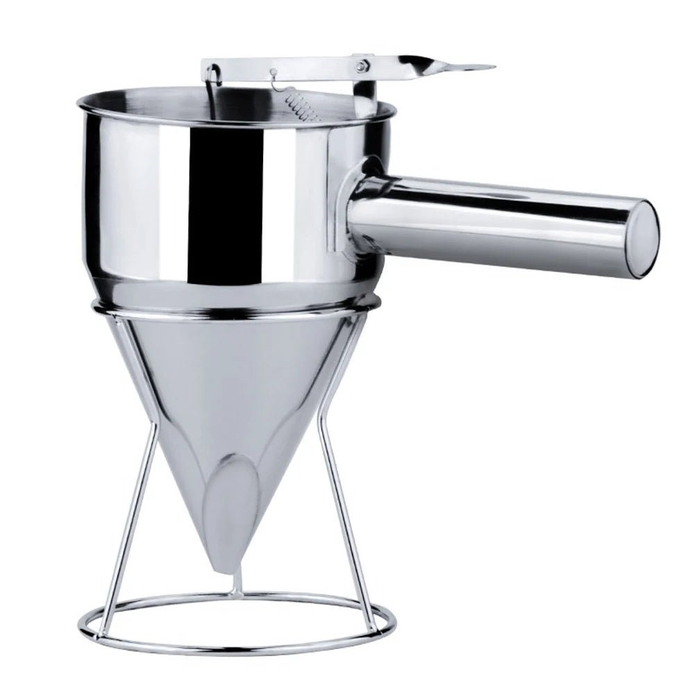 Stainless Steel Batter Dispenser Funnel - Digwee