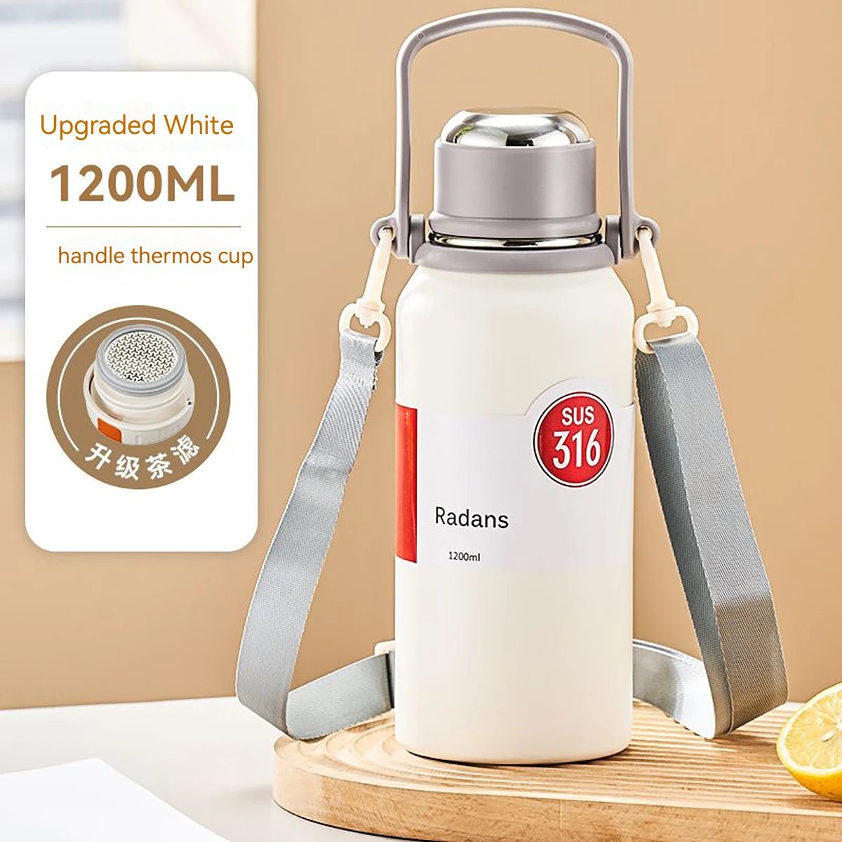 Stainless Steel Insulated Travel Vacuum Bottle - Digwee