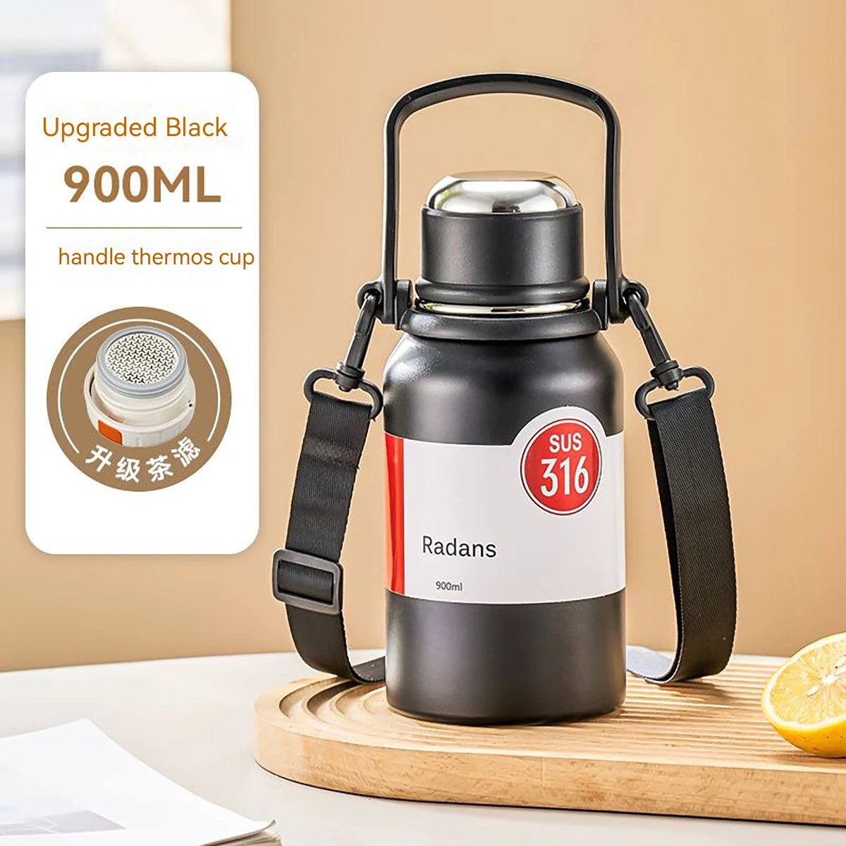Stainless Steel Insulated Travel Vacuum Bottle - Digwee