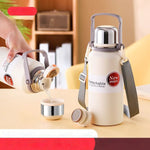 Stainless Steel Insulated Travel Vacuum Bottle - Digwee