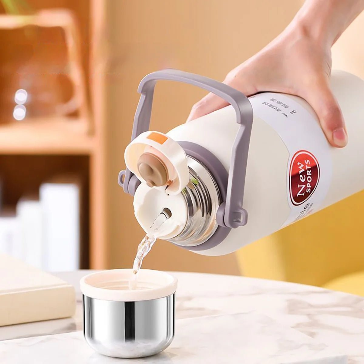 Stainless Steel Insulated Travel Vacuum Bottle - Digwee