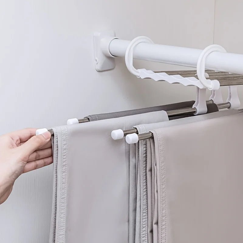 Stainless Steel Magic Trouser Rack - Digwee