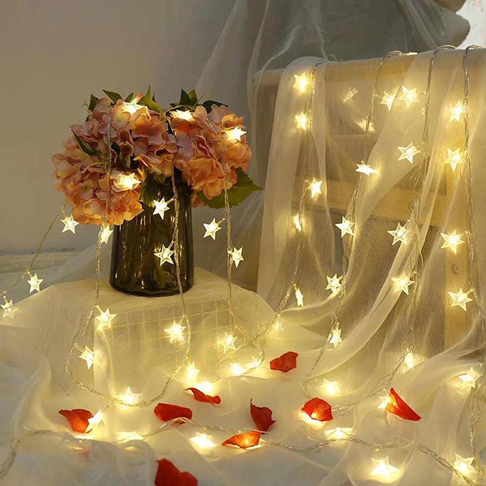 Star LED Fairy String Lights - Digwee
