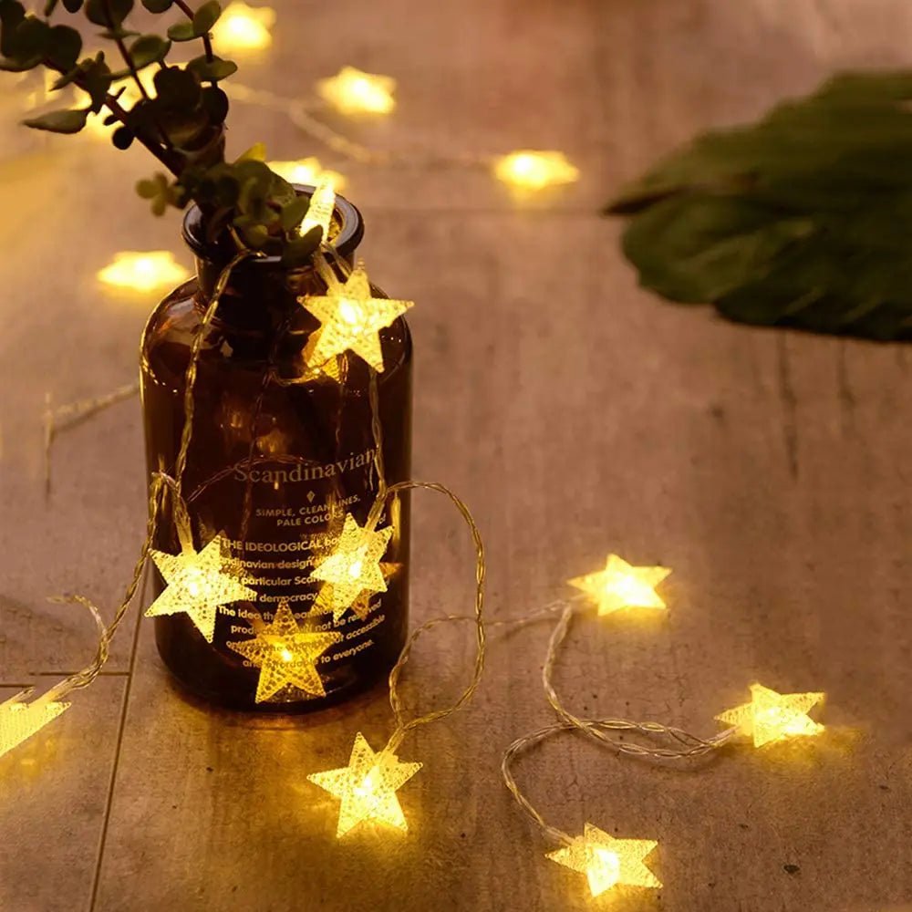 Star LED Fairy String Lights - Digwee