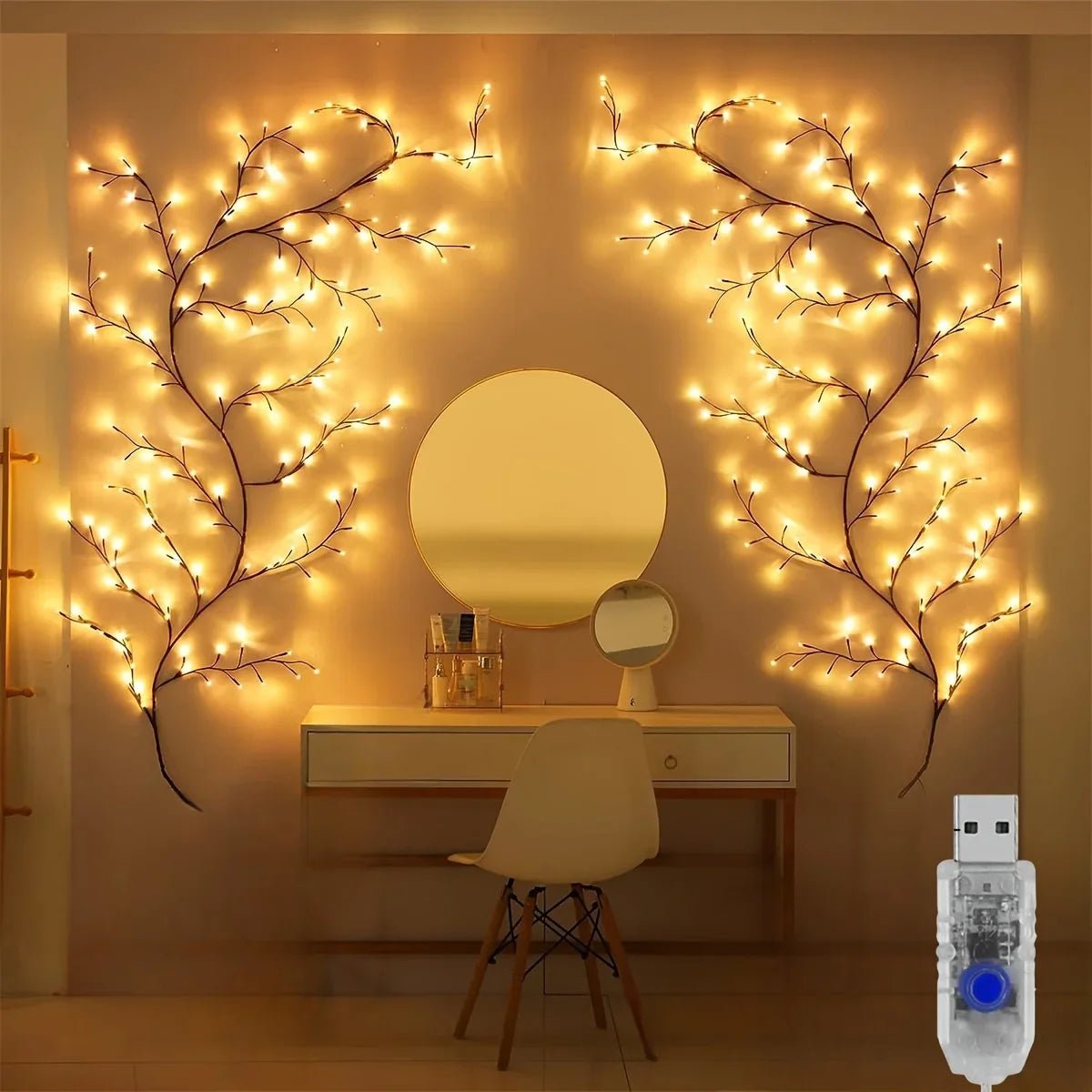 USB - Powered Dimmable Holiday LED String Lights - Digwee