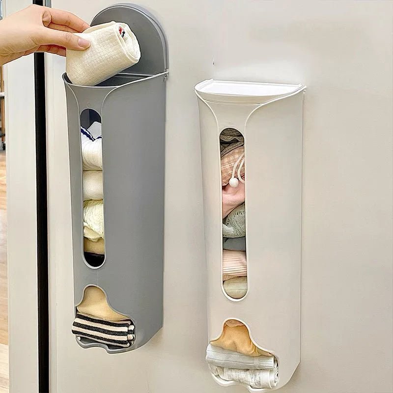 Wall - Mounted Plastic Bag Holder Dispenser - Digwee