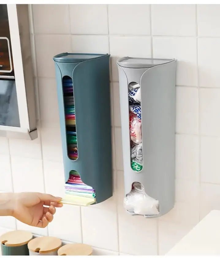 Wall - Mounted Plastic Bag Holder Dispenser - Digwee