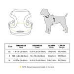 Warm Breathable Dog Harness Set - Digwee