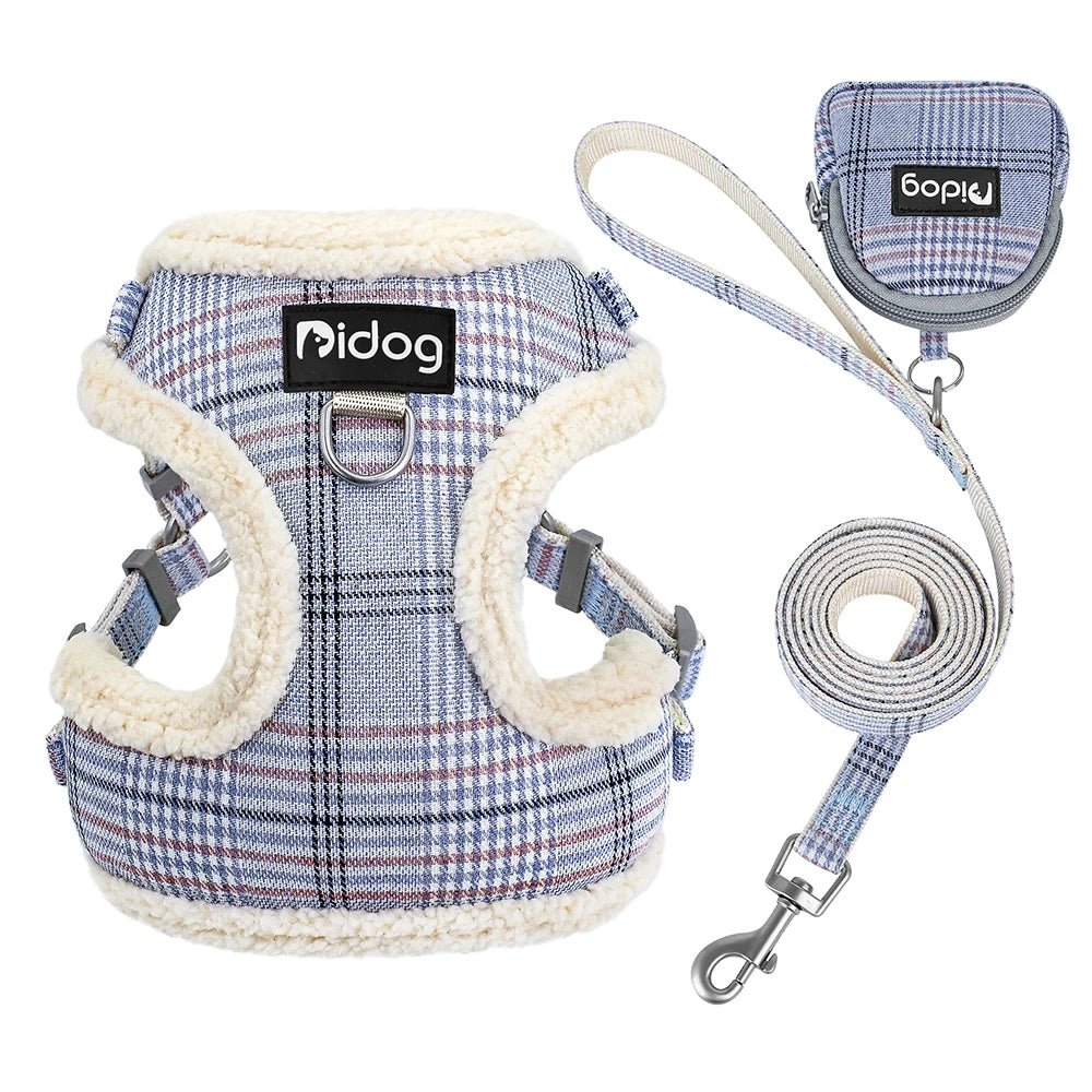 Warm Breathable Dog Harness Set - Digwee