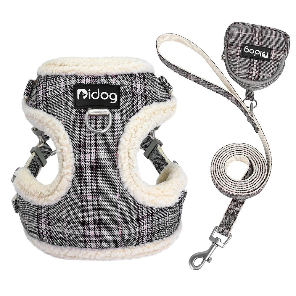 Warm Breathable Dog Harness Set - Digwee