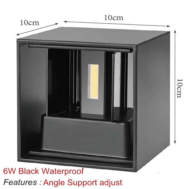 Waterproof Modern LED Wall Light Fixture - Digwee