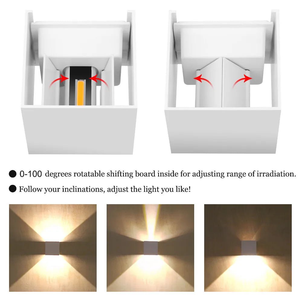Waterproof Modern LED Wall Light Fixture - Digwee