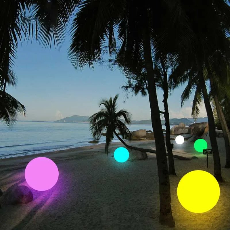 Waterproof RGB LED Floating Garden Ball Light - Digwee