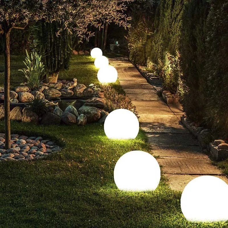 Waterproof RGB LED Floating Garden Ball Light - Digwee
