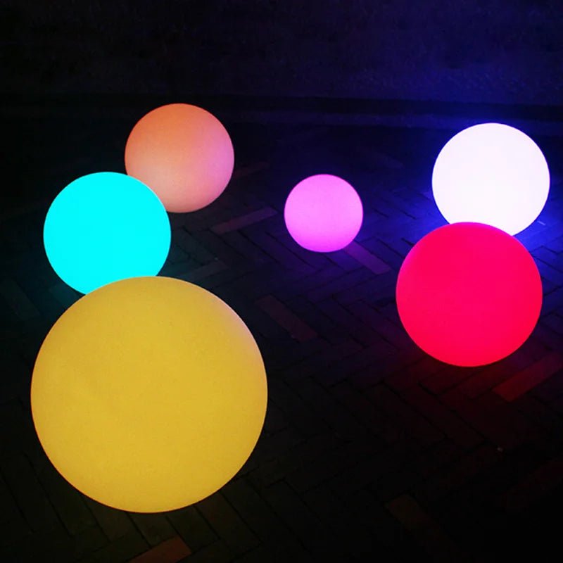 Waterproof RGB LED Floating Garden Ball Light - Digwee