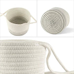 Woven Hanging Planter Basket for Indoor/Outdoor Use - Digwee
